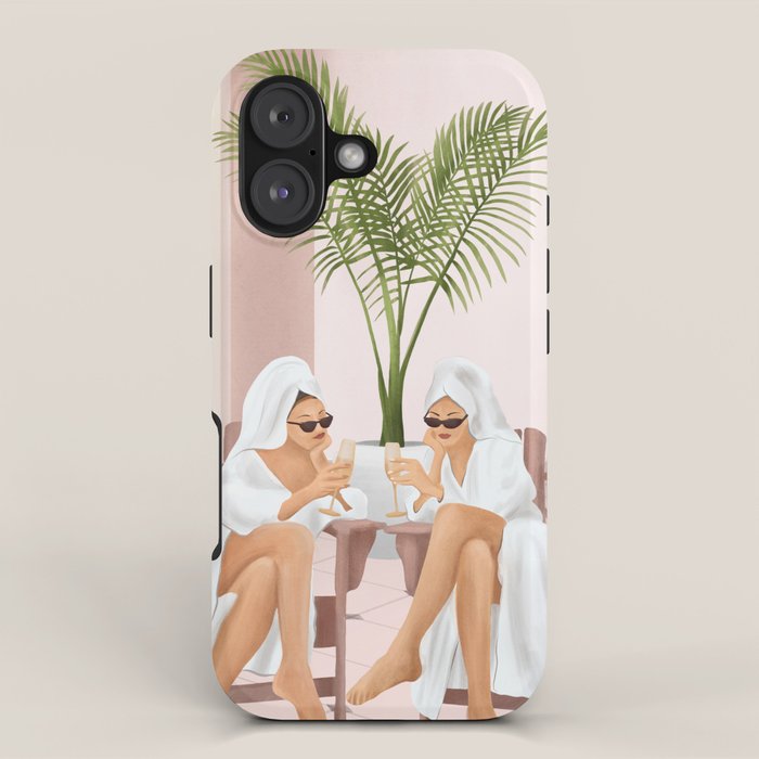 Morning with a friend III iPhone Case Gallery Image 1