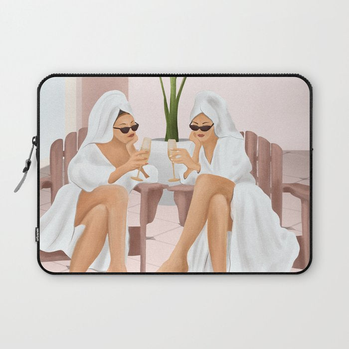 Morning with a friend III Laptop Sleeve Gallery Image 1