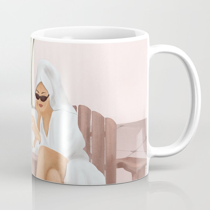 Morning with a friend III Coffee Mug Gallery Image 1