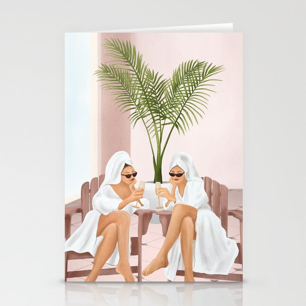 Morning with a friend III Stationery Card Gallery Image 1