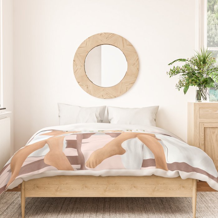 Morning with a friend III Duvet Cover Gallery Image 3
