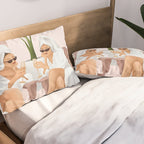 Morning with a friend III Pillow Sham Gallery Image 2