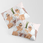Morning with a friend III Pillow Sham Gallery Image 3