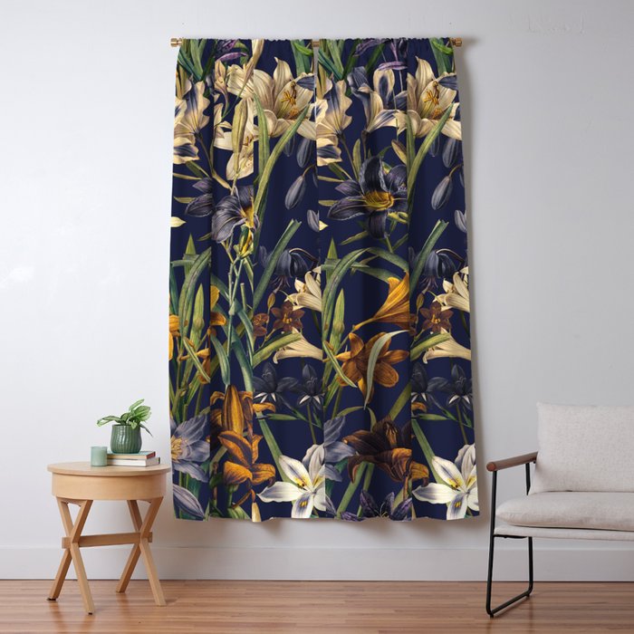 Tropical Flora IV Window Curtain Gallery Image 5