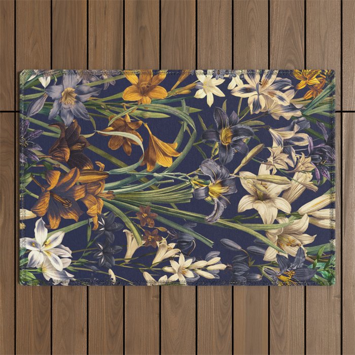 Tropical Flora IV Outdoor Rug Gallery Image 1