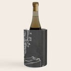 Optimus Prime Patent - Transformers Fan Comic Book Geek Art - Black Chalkboard Wine Chiller Gallery Image 3