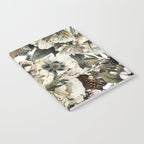 Christmas Vintage Floral Notebook Gallery Image 2