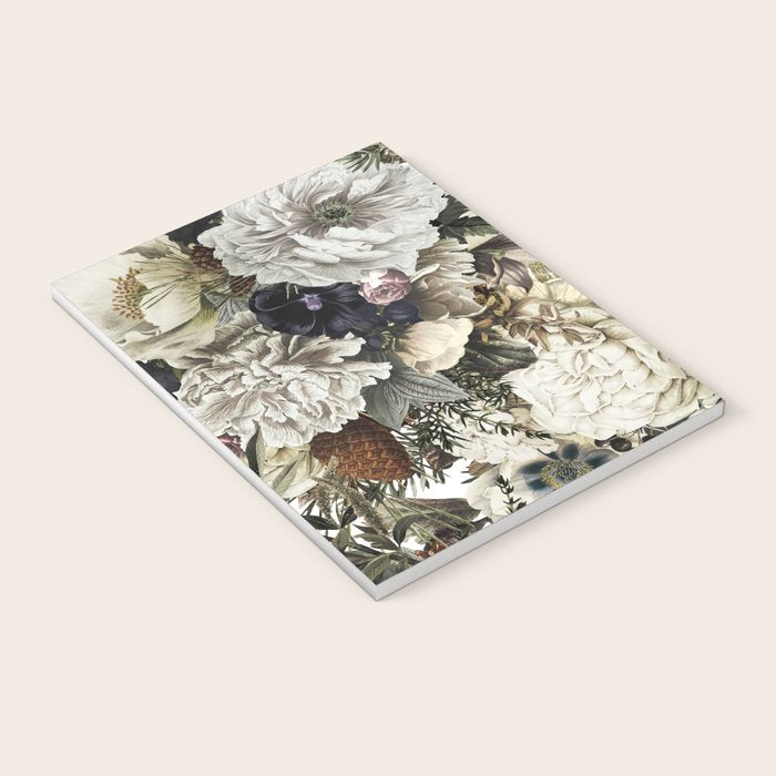 Christmas Vintage Floral Notebook Gallery Image 3