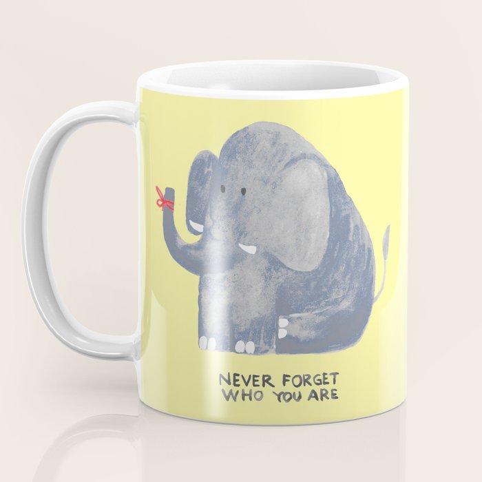 Elephant never forgets Coffee Mug Gallery Image 3