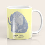 Elephant never forgets Coffee Mug Gallery Image 1
