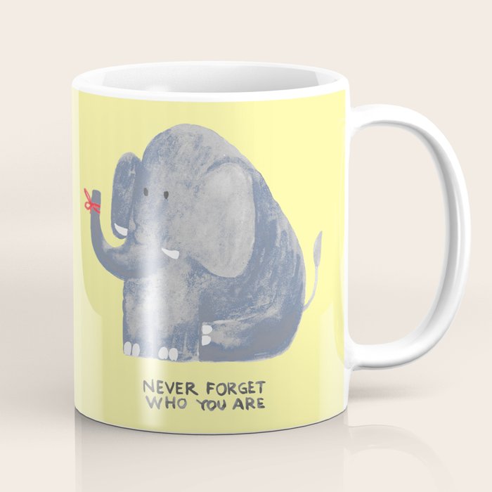 Elephant never forgets Coffee Mug Gallery Image 1