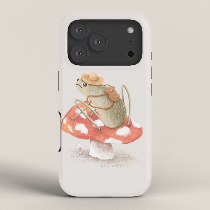 Awkward Toad Ready for Adventure iPhone Case Gallery Image 3