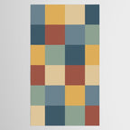 Bold Colorful Checks Pattern - Large IX Tablecloth Gallery Image 2