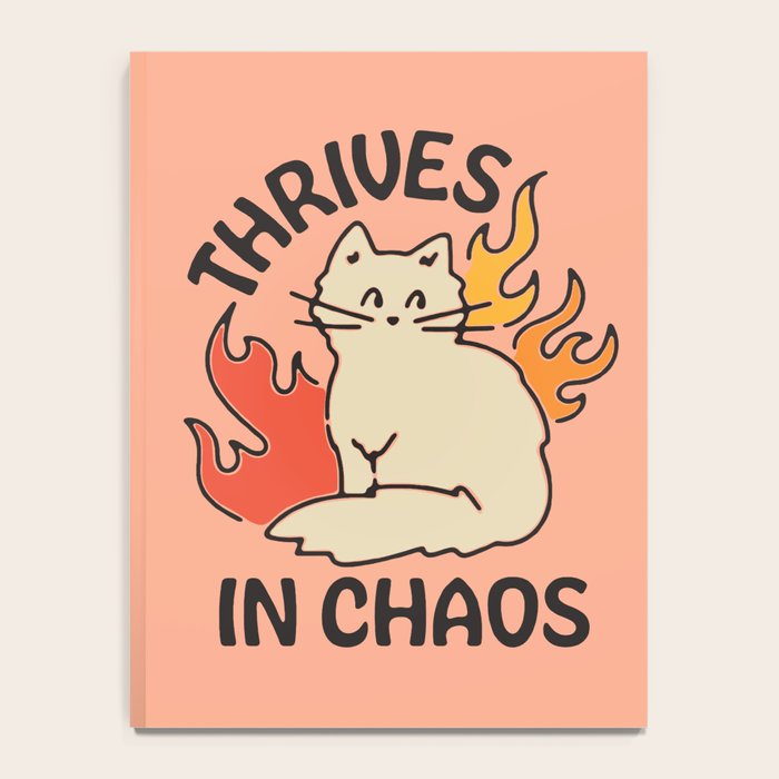 THRIVES IN CHAOS Notebook Gallery Image 4