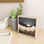 Golden Stars Mini Art Print Gallery Image 2