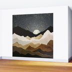 Golden Stars Wall Mural Gallery Image 2