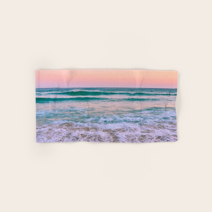 Ocean and Sunset Needed Bath Towel Gallery Image 1