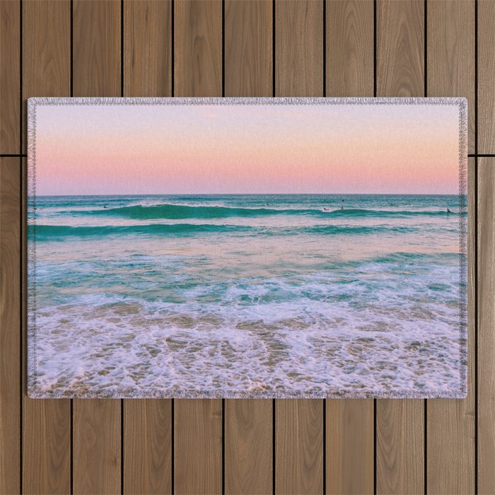 Ocean and Sunset Needed Outdoor Rug Gallery Image 1