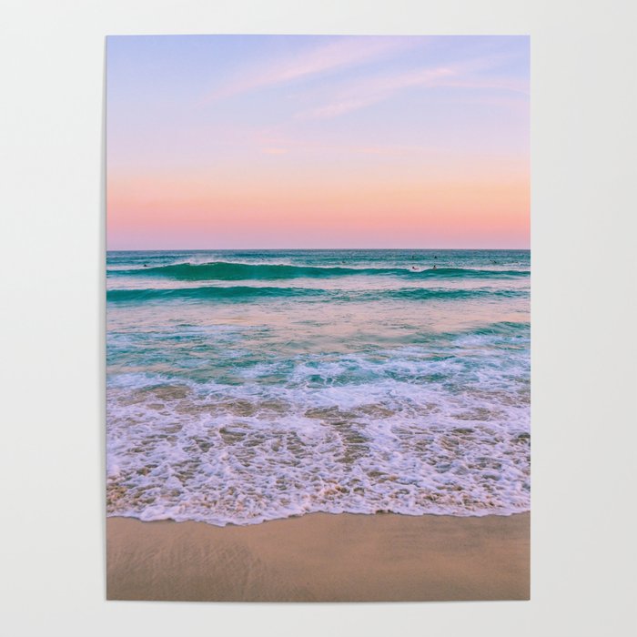 Ocean and Sunset Needed Poster Gallery Image 1