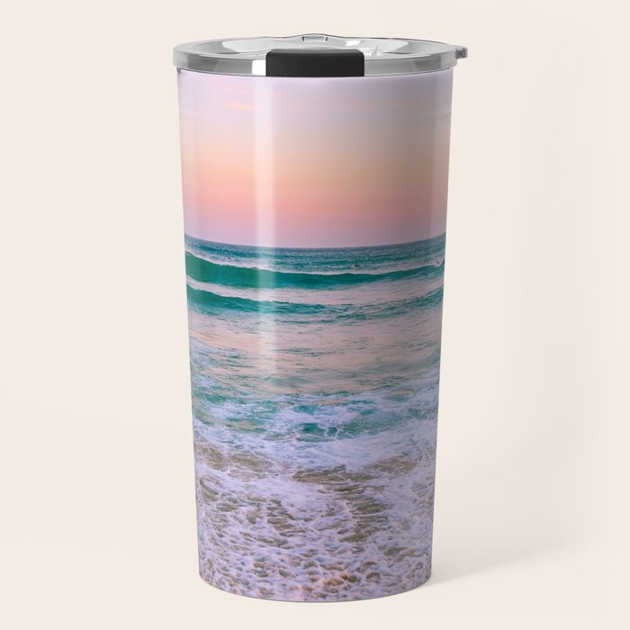 Ocean and Sunset Needed Travel Mug Gallery Image 1