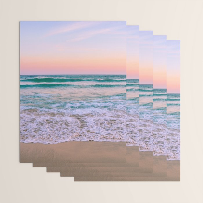 Ocean and Sunset Needed Wrapping Paper Gallery Image 3