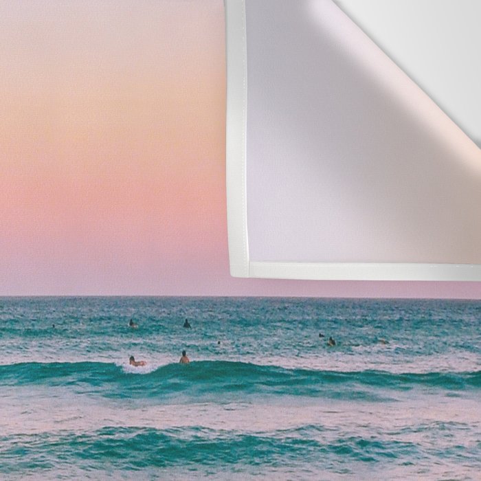 Ocean and Sunset Needed Wall Tapestry Gallery Image 3