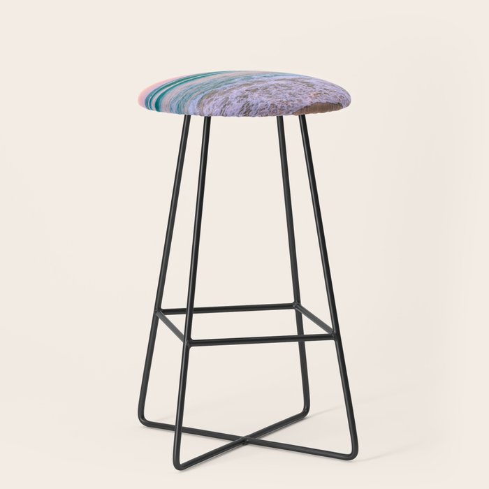Ocean and Sunset Needed Stool Gallery Image 1