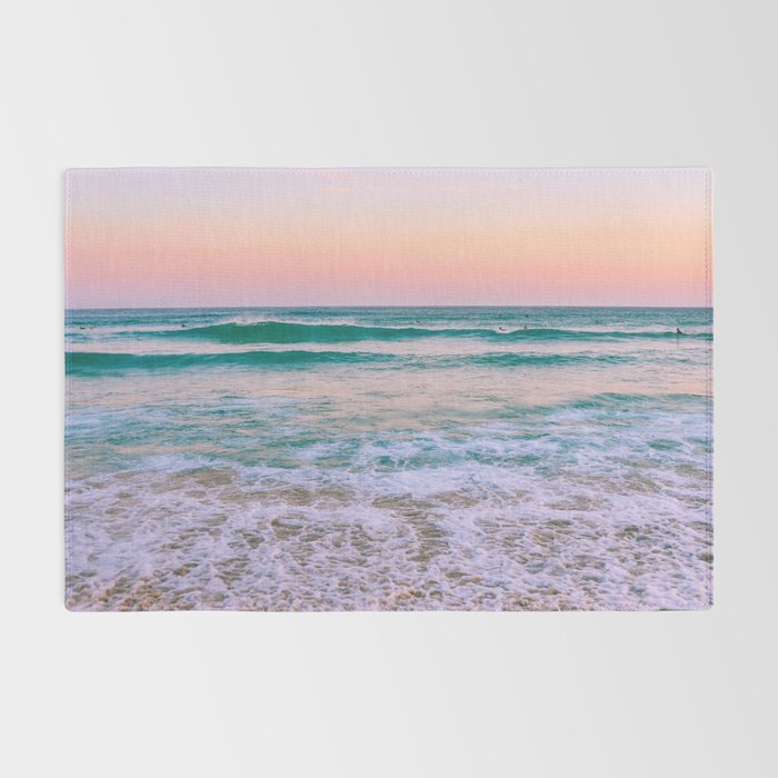 Ocean and Sunset Needed Rug Gallery Image 2