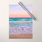 Ocean and Sunset Needed Wrapping Paper Gallery Image 1