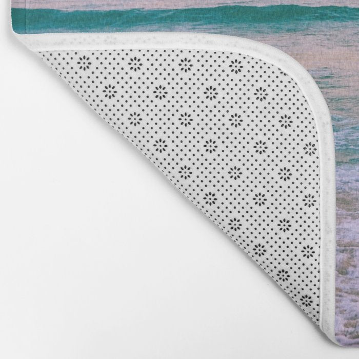Ocean and Sunset Needed Bath Mat Gallery Image 2