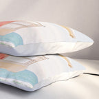 Beach Photography | Pink Lifeguard Tower. No. 6 | California  Pillow Sham Gallery Image 3