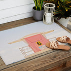 Beach Photography | Pink Lifeguard Tower. No. 6 | California  Outdoor Rug Gallery Image 2