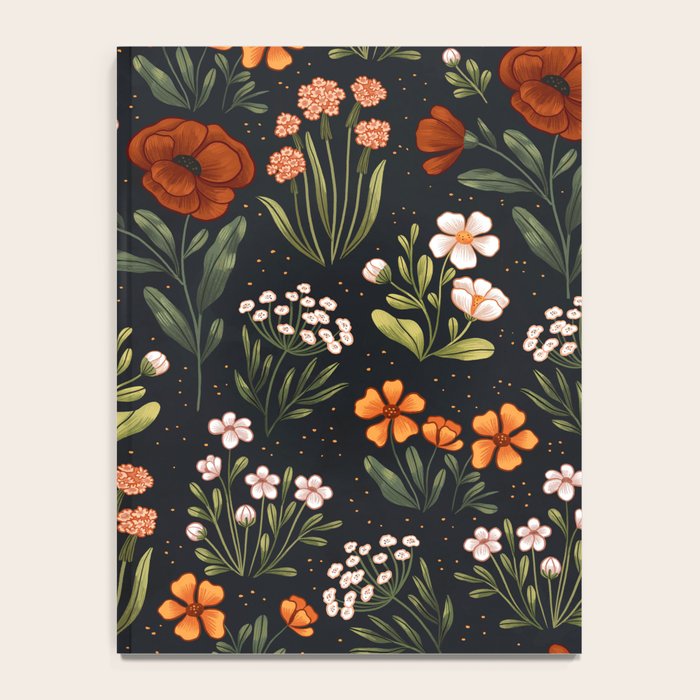 Wild Flowers ~ vol1.  vintage inspired botanical Notebook Gallery Image 4