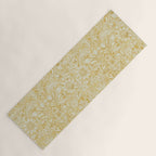 William Morris Sunflower Yellow Camomile Cowslip Vintage Pattern Yoga Mat Gallery Image 1