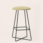 William Morris Sunflower Yellow Camomile Cowslip Vintage Pattern Stool Gallery Image 1