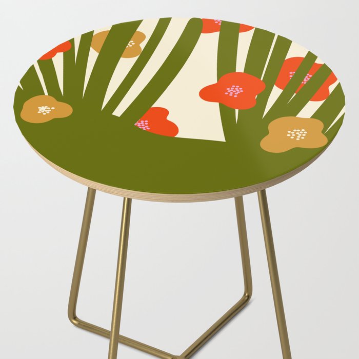 Nature Mid-century modern retro 70s Side Table Gallery Image 2