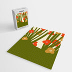 Nature Mid-century modern retro 70s Jigsaw Puzzle Gallery Image 2