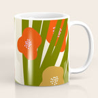 Nature Mid-century modern retro 70s Coffee Mug Gallery Image 1