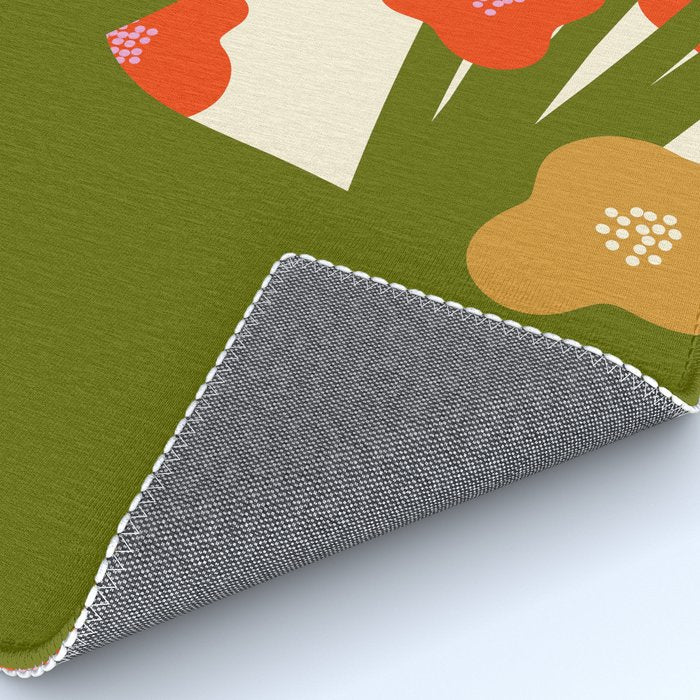 Nature Mid-century modern retro 70s Rug Gallery Image 4