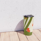 Nature Mid-century modern retro 70s Travel Mug Gallery Image 4