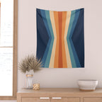 70's Retro Reflection Wall Tapestry Gallery Image 2