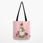 Capricorn Snowman Tote Bag Gallery Image 2