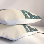The strangling of a poisonous snake, representing the crushing colour lithograph G. Dorival 1918 Pillow Sham Gallery Image 3
