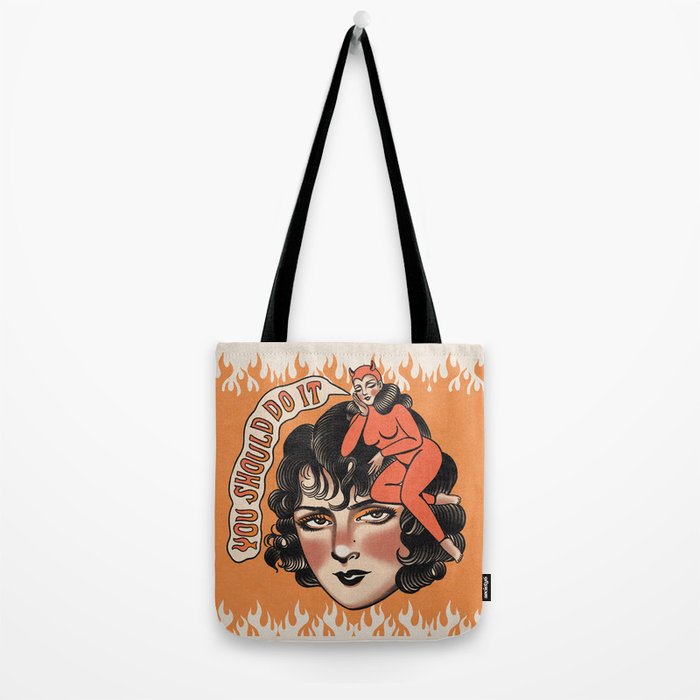 All the good girls go to hell Tote Bag Gallery Image 2