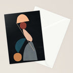 Abstract Stones 16 Stationery Card Gallery Image 2
