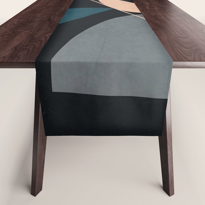 Abstract Stones 16 Table Runner Gallery Image 1