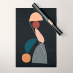 Abstract Stones 16 Wrapping Paper Gallery Image 1