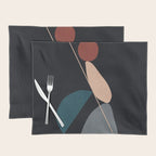 Abstract Stones 16 Placemat Gallery Image 1