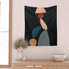 Abstract Stones 16 Wall Tapestry Gallery Image 2