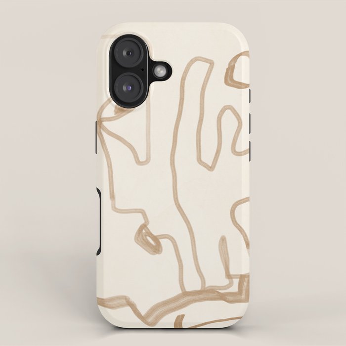 Abstract Loose Line 1 iPhone Case Gallery Image 1